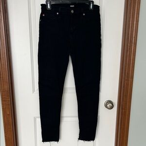 Hudson black skinny jean, 28
